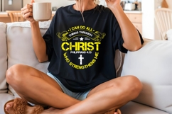 I can do all things through christ who strengthens me Svg Product Image 2