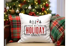 Pour Me Some Holiday Cheer Svg, Christmas Svg, Xmas Svg Product Image 2