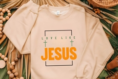 Love Like Jesus Svg, Religious Svg, Jesus God Svg Product Image 2