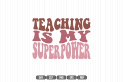 Retro teacher SVG Bundle Product Image 5