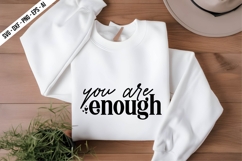 you are enough Svg Design Product Image 1