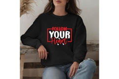 Follow Your Heart Svg, Motivation Svg Product Image 2