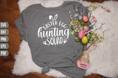 Easter Egg Hunting Squad Svg, Easter Svg, Bunny Svg Product Image 1