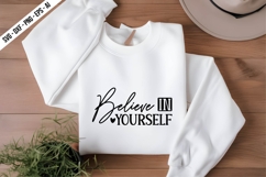 Believe In Yourself Svg Design Product Image 1