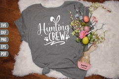 Hunting Crew Svg, Easter Svg, Bunny Svg Product Image 1