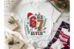 funny six seven Christmas Svg, Winter Svg, Xmas Product Image 1