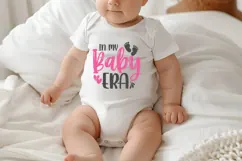 In My Baby Era Svg, Funny Baby Svg Product Image 1