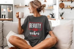 beauty from ashes Svg, Religious Svg, Jesus God Svg Product Image 2