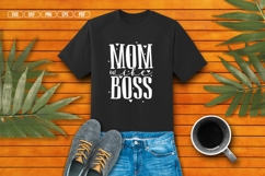Mom Wife Boss Svg, Mother&#039;s Day Svg Product Image 1