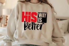 His way is better Svg Design Product Image 1