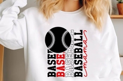 Baseball Mama Svg, Basketball Game Day Svg Product Image 1