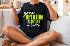 your opinion is not my reality Svg, God Svg, Bible Svg Product Image 2