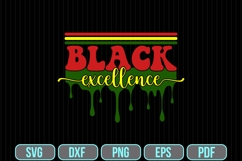 Black Excellence Svg, Black History Month Svg Product Image 1