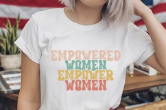 empowered women empower women Svg, Inspirational Svg Product Image 1