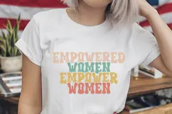 empowered women empower women Svg, Inspirational Svg Product Image 1