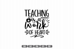Teacher SVG Design Bundle, School Svg, Teacher Shirt Svg Product Image 4