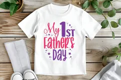 My 1st Father's Day Svg, Father's Day Svg Designs Product Image 2
