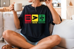 Equality is Greater Than Division Svg, Black History Svg Product Image 2