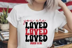 You Are Loved Svg, God Svg, Bible Svg Product Image 2