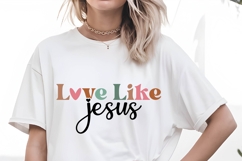 Love Like Jesus Svg Design Product Image 1