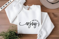 enjoy the little things Svg Design Product Image 1