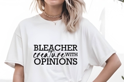 Bleacher Creature With Opinions Svg Design Product Image 2