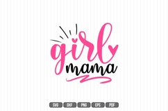 Girl Mama Svg, Mother Svg Product Image 1