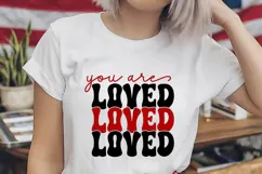 You Are Loved Svg, Love Svg, Bible Svg Product Image 2