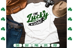 One Lucky mommy Svg, St. Patrick&#039;s Day Svg Product Image 1