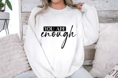 You Are Enough Svg, Inspirational Svg Product Image 2