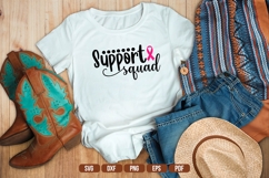 Support Squad Svg, Breast Cancer Svg Product Image 1