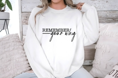 Remember Your Why Svg, Inspirational Svg Product Image 2