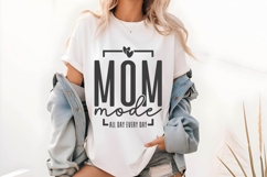 Mom Mode All Day Every Day Svg, Mother&#039;s Day Svg Product Image 1