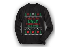 This is my ugly Christmas sweater Svg, Christmas Svg Design Product Image 2