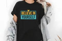 Believe in Yourself Svg, Motivation Svg Product Image 2