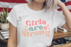 Girls are Strong Svg, Inspirational Svg Product Image 1