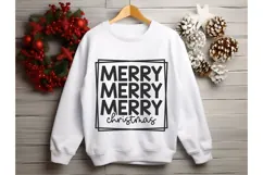 Merry Christmas Svg, Christmas Svg, Xmas Svg Product Image 2