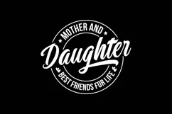 Mother And Daughter Best Friends for Life Svg, Mother's Day Product Image 1