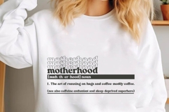 Motherhood Mom Funny Definition Svg Product Image 2