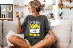 Treat People with Kindness Svg, Funny Sarcastic Svg Product Image 2