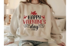 Happy Valentine's Day Svg, Valentine Shirt Designs Product Image 1