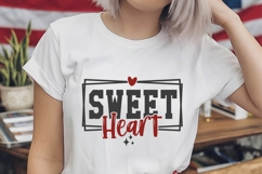 Sweet Heart Svg, Love Svg, Valentine Shirt Svg Product Image 2