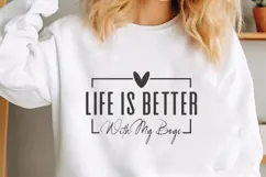 Life Is Better with My Boys Svg, Mother's Day Svg Product Image 1