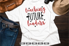 Teaching Future Leaders Svg, Teacher Svg Product Image 1