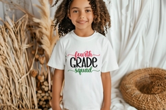 Fourth Grade Squad Svg, Back to School Svg Product Image 2