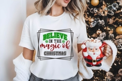 Believe in the Magic of Christmas Svg, Christmas Svg Design Product Image 1