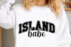 Retro Summer Varsity SVG Bundle, Beach shirt svg Product Image 6