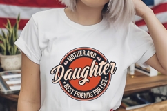 Mother And Daughter Best Friends for Life Svg Product Image 2