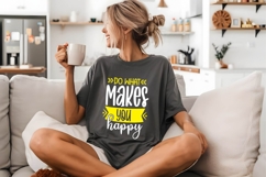 Do What Makes You Happy Svg, Funny Sarcastic Svg Product Image 2