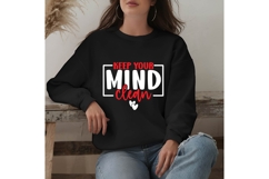 Keep Your Mind Clean Svg, Motivation Svg Product Image 2